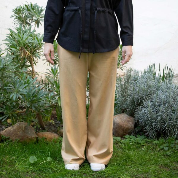 PANTALÓN BEIGE KOMAL ALGODÓN ORGÁNICO