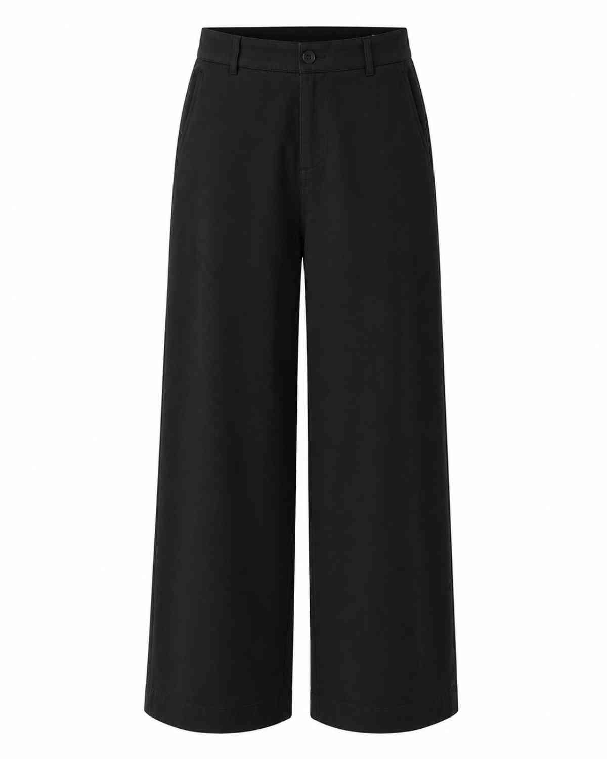 PANTALÓN NEGRO KOMAL ALGODÓN ORGÁNICO - Imagen 2