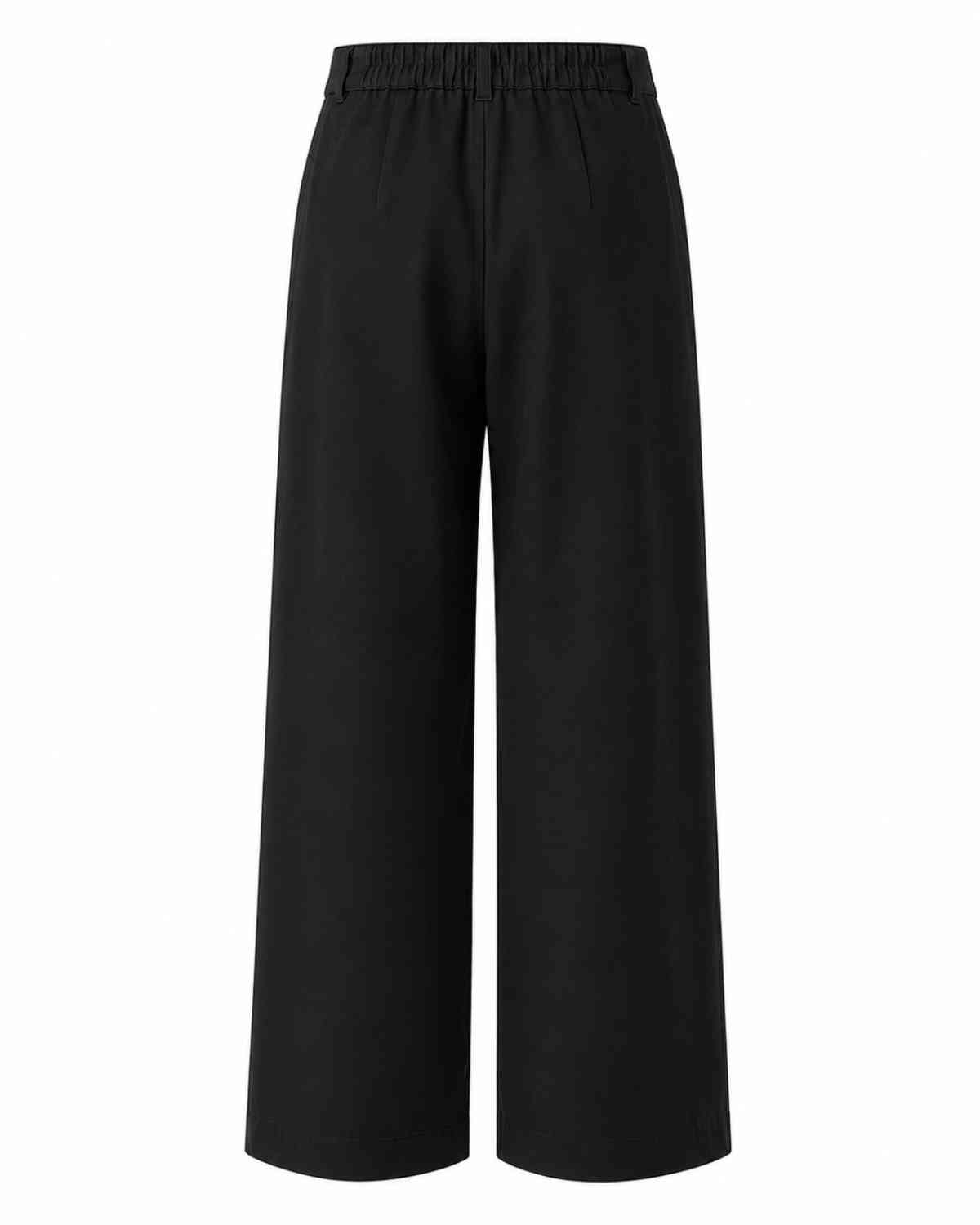 PANTALÓN NEGRO KOMAL ALGODÓN ORGÁNICO - Imagen 3