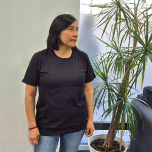 CAMISETA UNISEX DE ALGODÓN ORGÁNICO NEGRA